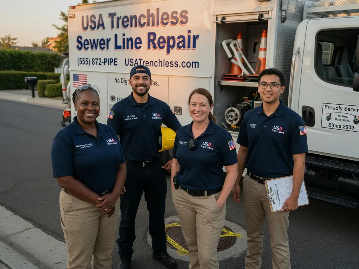 Sewer Line Repair company in Larsen, WI